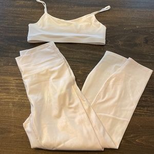 Fabletics pant and sports bra set